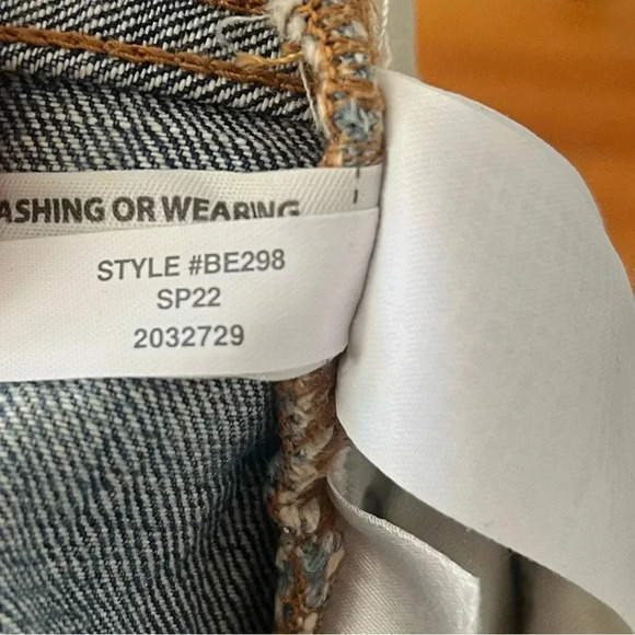 Point Sur J. Crew Jeans Women’s Sz 29 Light Blue Denim Cotton Vista Straight Leg - Picture 3 of 6